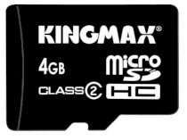 Kingmax MicroSDHC 4GB (Class 2) 