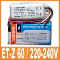Tăng phô điện tử chuyển đổi điện 220V ra 12V AC/60W Osram ET-Z60