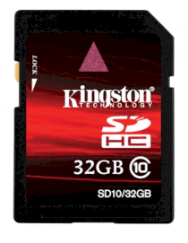 Kingston Secure Digital High Capacity Class 10 SD10/32GB 