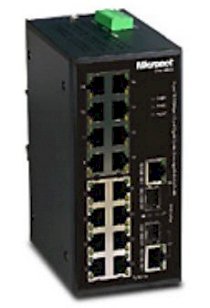 Micronet SP6018HC2 16-port 10/100Mbps + 2-port Gigabit Combo Industrial Switch