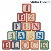 Alpha Blocks - Bộ đĩa vốn từ vựng tiếng Anh cho trẻ 
