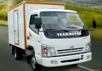 Xe tải thùng kín Veam Rabbit 990kg