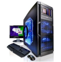 Máy tính Desktop Cyberpowerpc Gamer Xtreme 3000 SE i3-2100 (Intel Core i3-2100 3.10GHz, RAM 4GB, HDD 1TB, VGA AMD HD 6870, Windows 7, Không kèm màn hình)