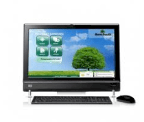 Máy tính Desktop HP TouchSmart 9100 (WM116PA) (Intel Core 2 Duo T6570 2.10Ghz, RAM 2GB, HDD 500GB, Nvidia N10P GF GT230 1Gb, Windows7 Pro, LCD 23")