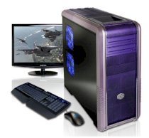 Máy tính Desktop Cyberpowerpc Gamer Xtreme XE Purple/Light Purple Color (Intel Core i7-990X 3.46GHz, RAM 6GB, HDD 2TB, VGA 3 x AMD HD 6970, Windows 7, Không kèm màn hình)