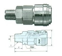 Đầu nối nhanh NAC CAL22SM