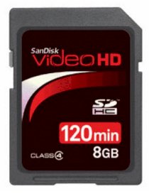 SANDISK VIDEO HD 8GB