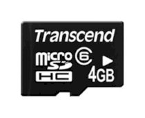 Transcend microSDHC 4GB (Class 6)
