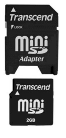 Transcend MiniSD 2GB 45x