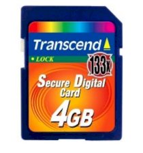 SD 4GB transcend 133x