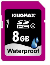 Kingmax SDHC Waterproof 8GB (Class 6) 