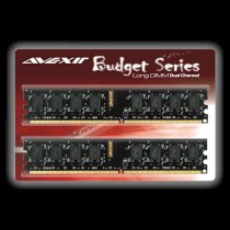 AVD3U13330902G-2BW AVEXIR Budget DDR3 4GB Bus 1333MHz PC-10600
