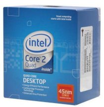 Intel Core2 Quad Desktop Q9450 (2,66GHz, 12MB L2 Cache, Socket 775, 1333MHz FSB)