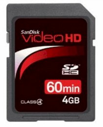 SANDISK VIDEO HD 4GB