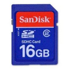 Sandisk SDHC 16Gb