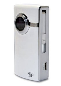 Flip UltraHD Video Camera - White 8GB