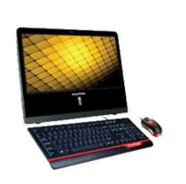 Máy tính Desktop Fantom F824 All in one PC (Intel Pentium E6600 3.06GHz dual-core, RAM 2GB, HDD 250GB, VGA Onboard, LCD 18.5 inch, PC DOS)