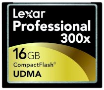 Lexar CompactFlash 16GB Professional UDMA 300X 