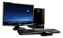 Máy tính Desktop eMachines EL1352-10e (AMD Athlon II 170u 2.0GHz, RAM 3GB, HDD 160GB, VGA NVIDIA GeForce 6150 SE, Màn hình 20inch widescreen LCD, Windows 7 Home Premium 64-bit)