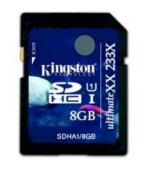 Kingston SDHC UltimateXX UHS-I SDHA1/8GB