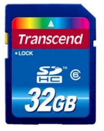 Transcend SDHC 32GB (Class 6) 