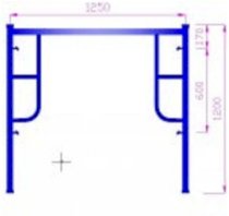 Giàn giáo có đầu nối Rồng Việt GG1M53-01