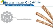 Cáp đồng trần xoắn TAIPHACO C-0.6/1KV