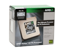 AMD Athlon FX-70 (2.6GHz, 2x1MB L2 Cache, Socket F (1207 FX), 2000MHz FSB)
