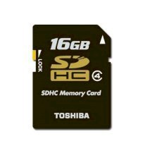  Toshiba SDHC 16GB (Class 4)