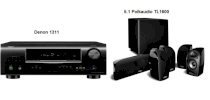 Bộ 5.1 Polkaudio TL1600 + Denon AVR-1311