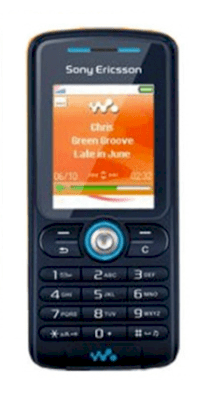 Sony Ericsson w200i mone blue