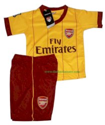 Bộ quần áo bóng đá nhí Arsenal B02