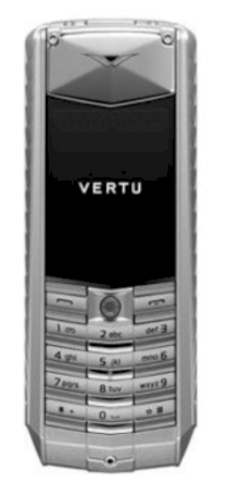 Vertu Ascent 2010 Aluminium grey rubber