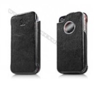 Bao da iPhone 4 Capdase Capparel Protective Case (Đen)