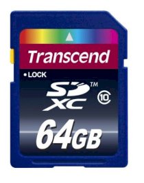 Transcend SDXC 64GB (class 10)