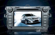 Đầu đĩa có màn hình DVD Caska 3633G HD GPS xe Toyota Corolla Altis