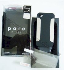 Ốp lưng iPhone 4 Para Blaze mầu đen