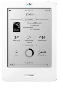 Kobo eReader Touch (Wi-Fi, 6 inch) White