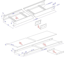 Thang cáp DHCOM (150x50x1.2mm)