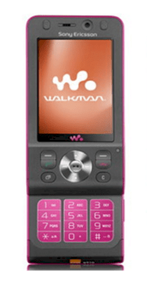 Sony Ericsson W910i Pink