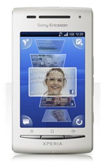 Sony Ericsson XPERIA X8 (Sony Ericsson Shakira, E15, E15i) Silver/ White