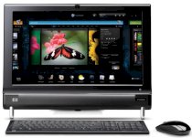 Máy tính Desktop  HP TouchSmart 300-1028d Desktop PC (NY782AA) (AMD Athlon II X2 235e 2.7Ghz, RAM 4GB, HDD 500GB, VGA NVIDIA GeForce G210, LCD 20Inch, Windows 7 Home Premium)