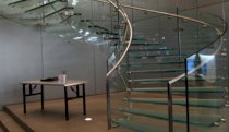 Cầu thang xoay Hanowindow Temper Glass CTX 05