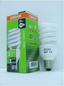 Bóng compact ánh sáng trắng OSRAM Dulux Twist-23W
