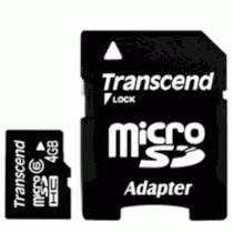 Transcend MicroSD 4GB (Class 2)