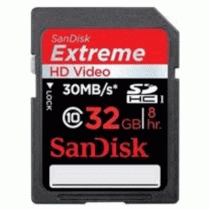 SanDisk SDHC Extreme HD 32GB
