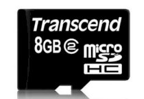 TRANSCEND MicroSDHC 8GB (Class 2)