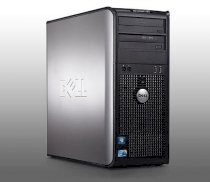 Máy tính Desktop Dell OptiPlex 380 Tower (Intel Pentium Dual Core E5700 3.0GHz, RAM 1GB, HDD 320GB, VGA GMA 4500, PC Dos, Không kèm màn hình )