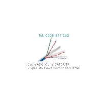 Cable ADC Krone CAT5 UTP 25-pr CMR Powersum Riser Cable