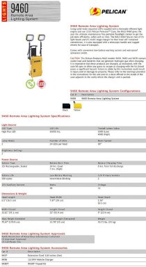 Pelican 9460 Remote Area Lighting System 